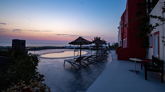 Pool Morning View